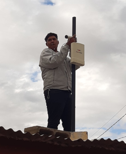 alineando router